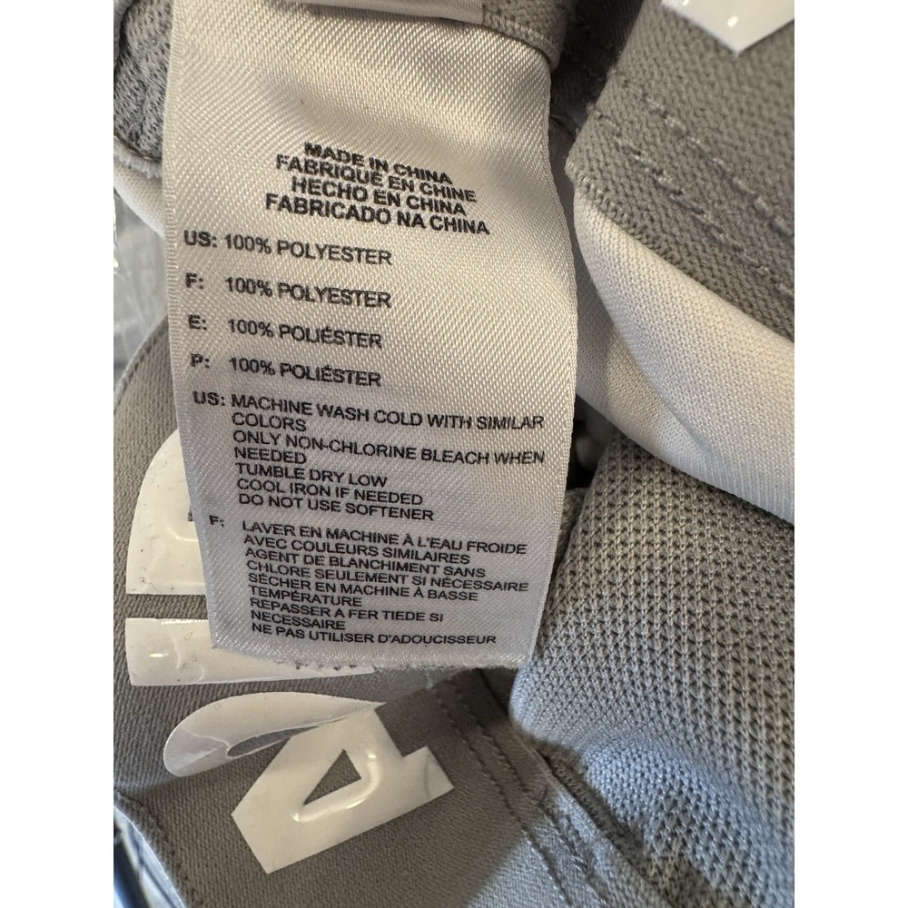 Adidas Womens Softball Pants Gray Aeroready Stretch Pocket Snap Sz Small - Picture 8 of 8